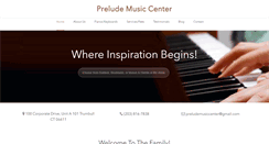Desktop Screenshot of preludemusiccenter.com